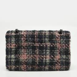 مملوكة مسبقًا Chanel Classic Double Flap Medium Multicolor Tweed Shoulder Bag