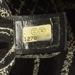 Pre Owned حقيبة يد توتس شانيل جلد أسود 31 رو كامبون