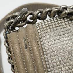 مملوكة مسبقًا حقيبة بوي شانيـل قـلاب جلـد مبطن ميديوم كافيـار سوداء