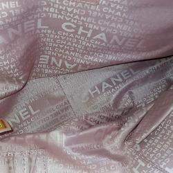 Pre Owned حقيبة شانيل طبيب جلد وردي