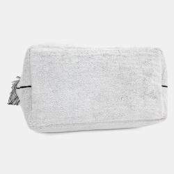 مملوكة مسبقًا Chanel Grey Cotton Beach Bag Towel SET