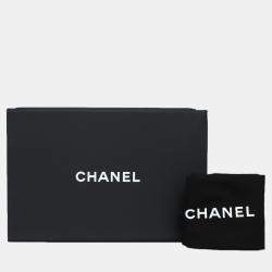 Pre Owned Chanel Mini Rectangle Blue Lambskin Top Handle Bag