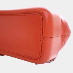 مملوكة مسبقًا Chanel Red Small Aged Calfskin Gabrielle Backpack