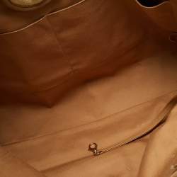 Pre Owned Chanel Deauville Extra Large Tan/Natural Raffia Shopper Tote