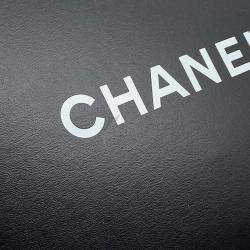 Pre Owned حقيبة كتف شانيل ماتيلسي غطاء مزدوج بسلسلة مينا أحمر حجم 25