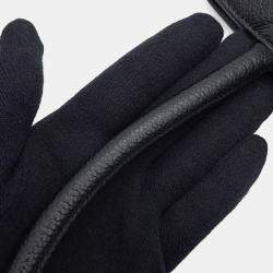 Pre Owned حقيبة شانيل ميداليون توت جلد كافيار أسود