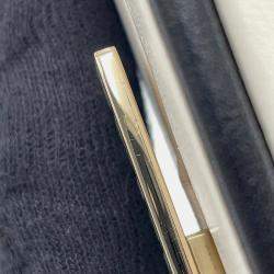 Pre Owned Chanel No.5 Perfume Box White Leather