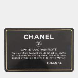 Pre Owned Chanel Cc Logo Chain shoulder Bag Brown Leather