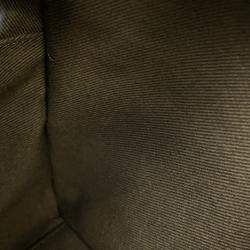 Pre Owned Chanel Cc Logo Chain shoulder Bag Brown Leather