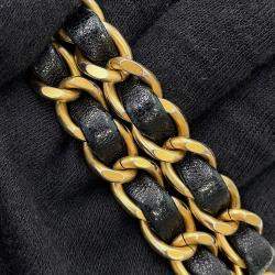 مملوكة مسبقًا Chanel Matelasse Flap Bag Chain shoulder Black Lambskin Size 21