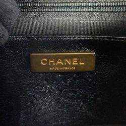 مملوكة مسبقًا Chanel Matelasse Flap Bag Chain shoulder Black Lambskin Size 21
