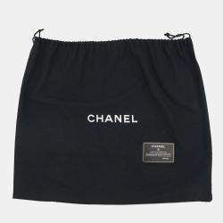 Pre Owned Chanel Matelasse Chaintote Bag Ivory Caviar Leather