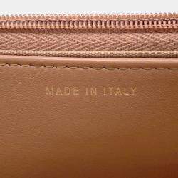 Pre Owned محفظة بسلسلة شانيل جلد كافيار بني كلاسيكي