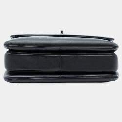 Pre Owned Chanel Black Small Lambskin Trendy CC Top Handle Bag