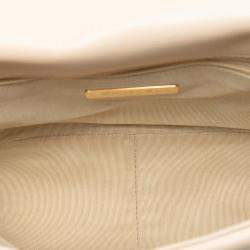 Pre Owned Chanel Brown Medium Lambskin 19 Flap