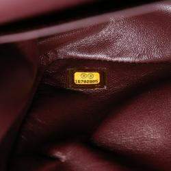 مملوكة مسبقًا حقيبة شانيل جامبو كلاسيك كافيار سوداء بفلايت مزدوجة