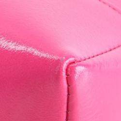 مملوكة مسبقًا حقيبة شانيل للتسوق جلد عجل وردية لامعة صغيرة 31