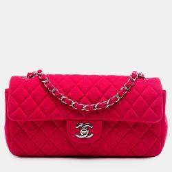 مملوكة مسبقًا شانيل أحمر سي سي كويليتد جيرسي شرق غرب رفرف واحد