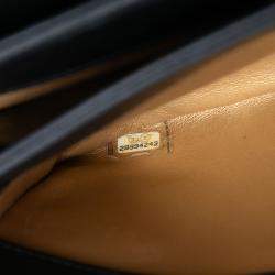 مملوكة مسبقًا حقيبة شانيل روح عصرية مبطن جلد الضأن أسود صغيرة بمقبض علوي