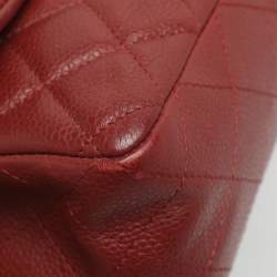 Pre Owned حقيبة شانيل قلاب كلاسيك صغيرة مستطيلة جلد مبطن وردي