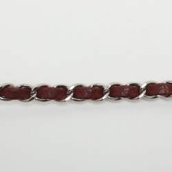 Pre Owned حقيبة شانيل قلاب كلاسيك صغيرة مستطيلة جلد مبطن وردي