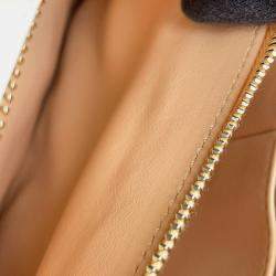 Pre Owned Chanel Coco Handle White Caviar Leather Size 29