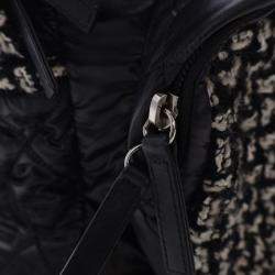 مملوكة مسبقًا Chanel Black Nylon and Tweed Coco Neige Backpack