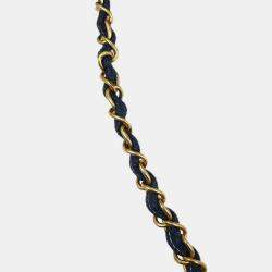 Pre Owned حقيبة شانيل دنيم زرقاء فانتي 2 طريقتين يد