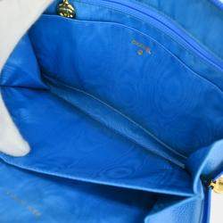 مملوكة مسبقًا Chanel Blue Calfskin Wallet