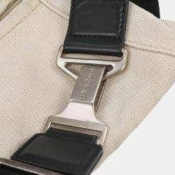 Pre Owned Chanel White Canvas Sport Line Waist Bum Bag