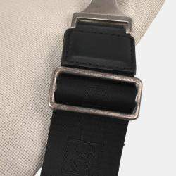 Pre Owned Chanel White Canvas Sport Line Waist Bum Bag