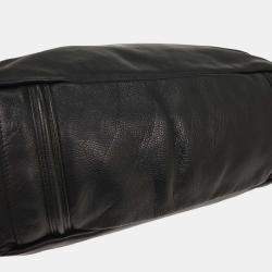 Pre Owned Chanel Black Lambskin Mademoiselle Lock Handbag