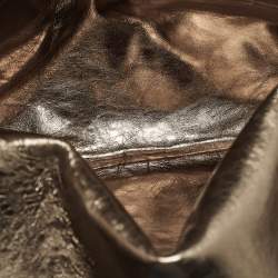 مملوكة مسبقًا حقيبة شانيل ريشيو 2.55 كلاسيك 228  جلد فضي مبطن بقلاب