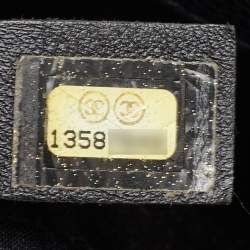 مملوكة مسبقًا Chanel Black Quilted Caviar Leather GST Shopper Tote