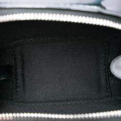 Pre Owned Chanel Black CC Quilted Patent Diamond Resin Clutch With Chain