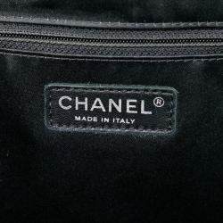 Pre Owned Chanel Black Caviar Grand Shopping Tote XL