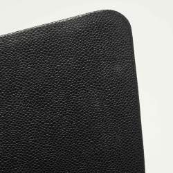 Pre Owned Chanel Classic Single Flap Maxi Black Caviar Quilted Leather Bag