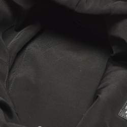 Pre Owned Chanel La Pausa Black/White Coated Canvas Shopper Tote