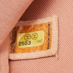 Pre Owned حقيبة شانيل بوي جلد كافيار مبطن وردي متوسط بقلاب