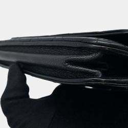 Pre Owned حقيبة شانيل شانيال ووليت على السلسلة الكافيار كوادير س. س. السوداء