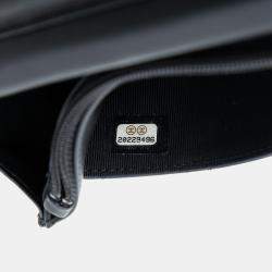 Pre Owned Chanel Black CC Quilted Patent Wallet On Chain