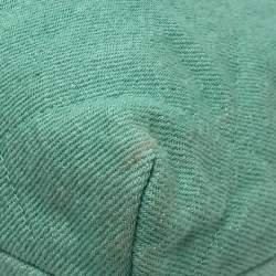 Pre Owned حقيبة شانيل ماتيلاسي شانيل 22 سلسلة كتف/يد صغيرة جينز تركواز وأخضر