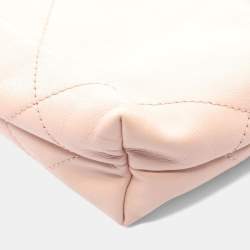 Pre Owned حقيبة شانيل 22 كتف جلد زهري مصغرة