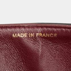 Pre Owned حقيبة كتف شانيل كوكو مارك ماتيلسي 23 مزدوجة الطي سلسلة جلد خروف أسود