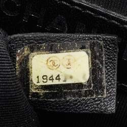 Pre Owned حقيبة شانيل بوي كبيرة جلد مبطن بيج بقلّاب