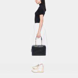 Pre Owned Chanel Black CC Caviar Shoulder Bag