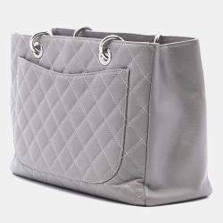Pre Owned Chanel Caviar Grand Shopping Tote