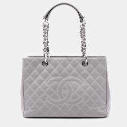 Pre Owned Chanel Caviar Grand Shopping Tote