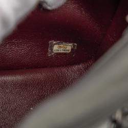 Pre Owned Chanel CC Embossed Calfskin Propeller Camera Bag