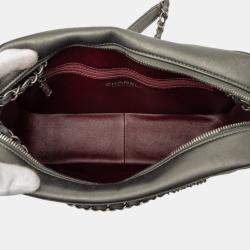 Pre Owned Chanel CC Embossed Calfskin Propeller Camera Bag